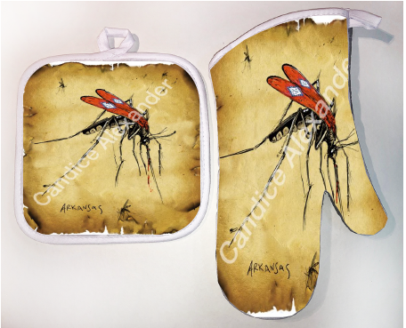Pot Holder & Oven Mitt Set