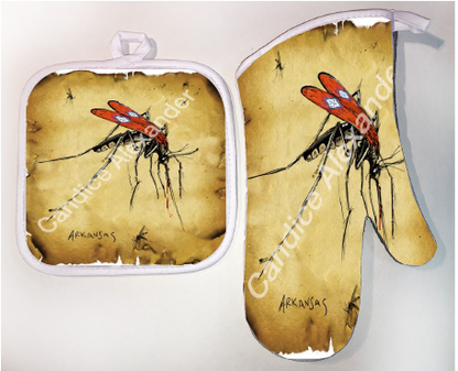 Pot Holder & Oven Mitt Set