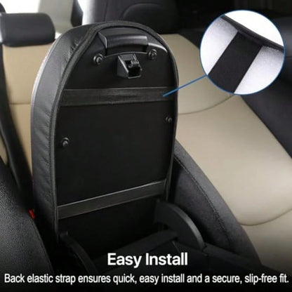 Armrest Cover Wit Mini RAV4 2019-2025 Leater Center Console Cover Middle Console Lid Cover Pad Protector 2020 2021 2022 2023 2024 RAV 4 Ybrr Accessories