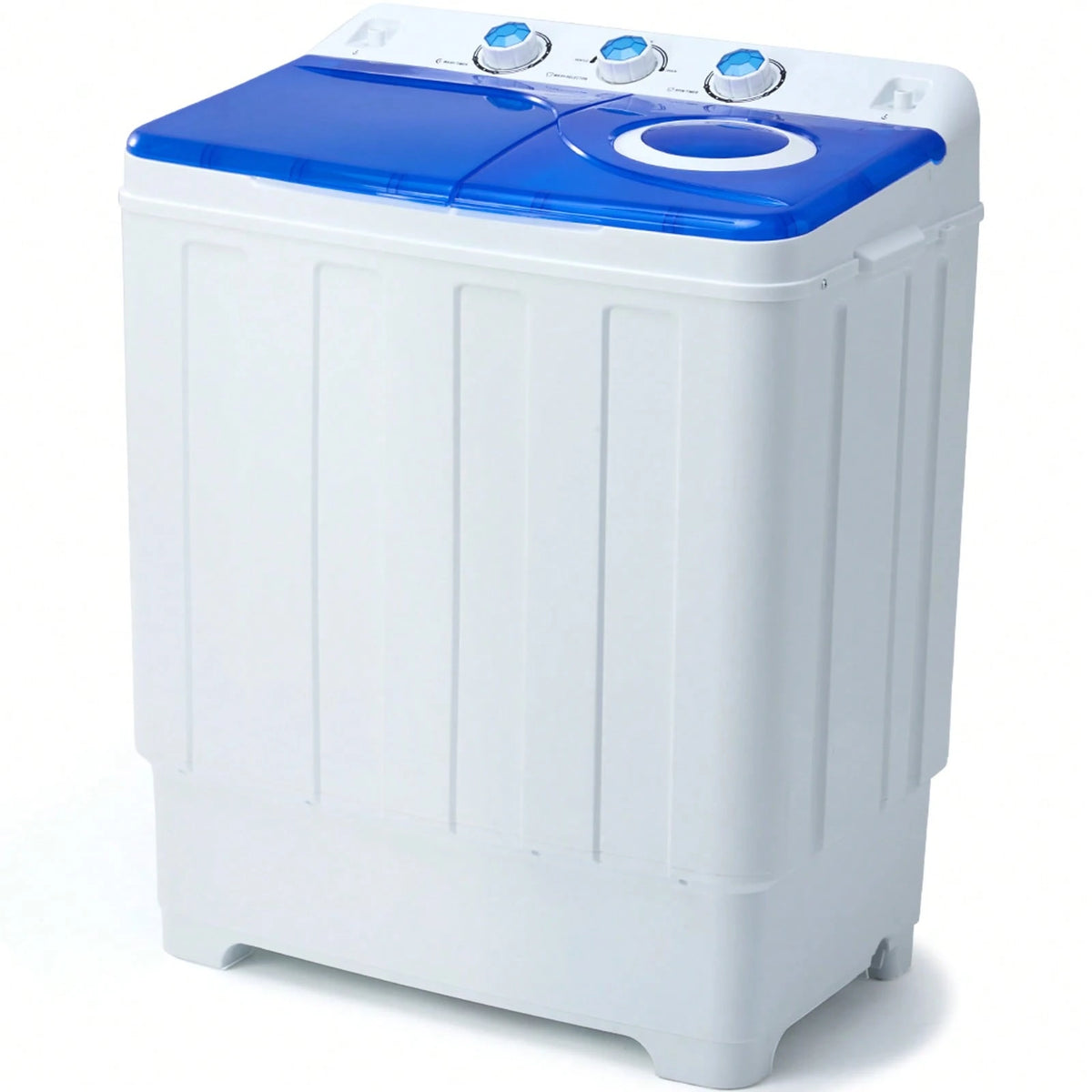 Artbros PLENTORA Portable Washing Machine Twin Tub- 28lbs Compact Washer(18lbs) And Dryer(10lbs) Combo With Drain Pump- Mini Laundry Machine For Apartments, Dorms, RVs, And Camping