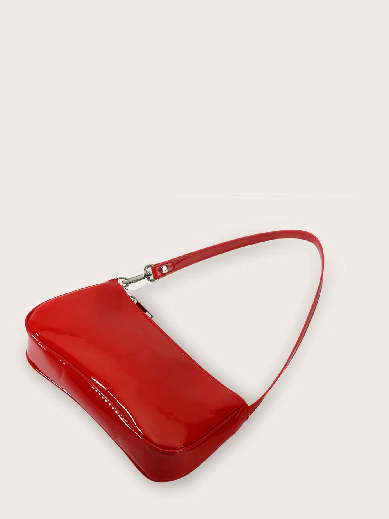 Artificial Patent Leather Bag For Teen Girls Women College Students,Rookies & White-Collar Workers Perfect For Office,College,Work,Business,Commute