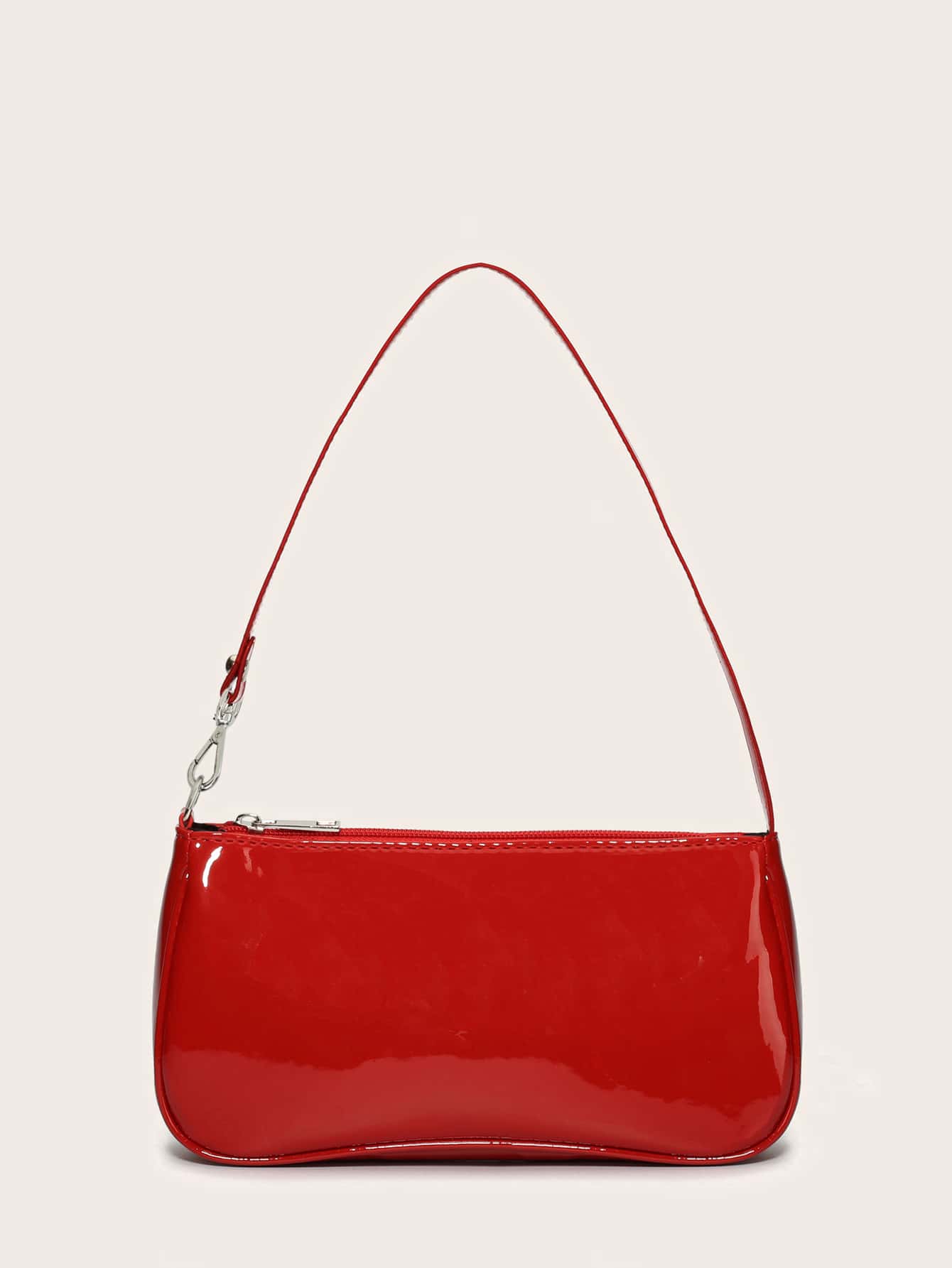 Artificial Patent Leather Bag For Teen Girls Women College Students,Rookies & White-Collar Workers Perfect For Office,College,Work,Business,Commute