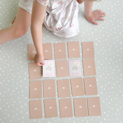 Australian Animals Memory Card Game