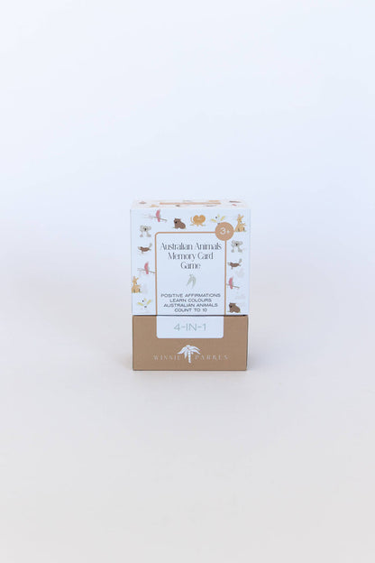 Australian Animals Memory Card Game