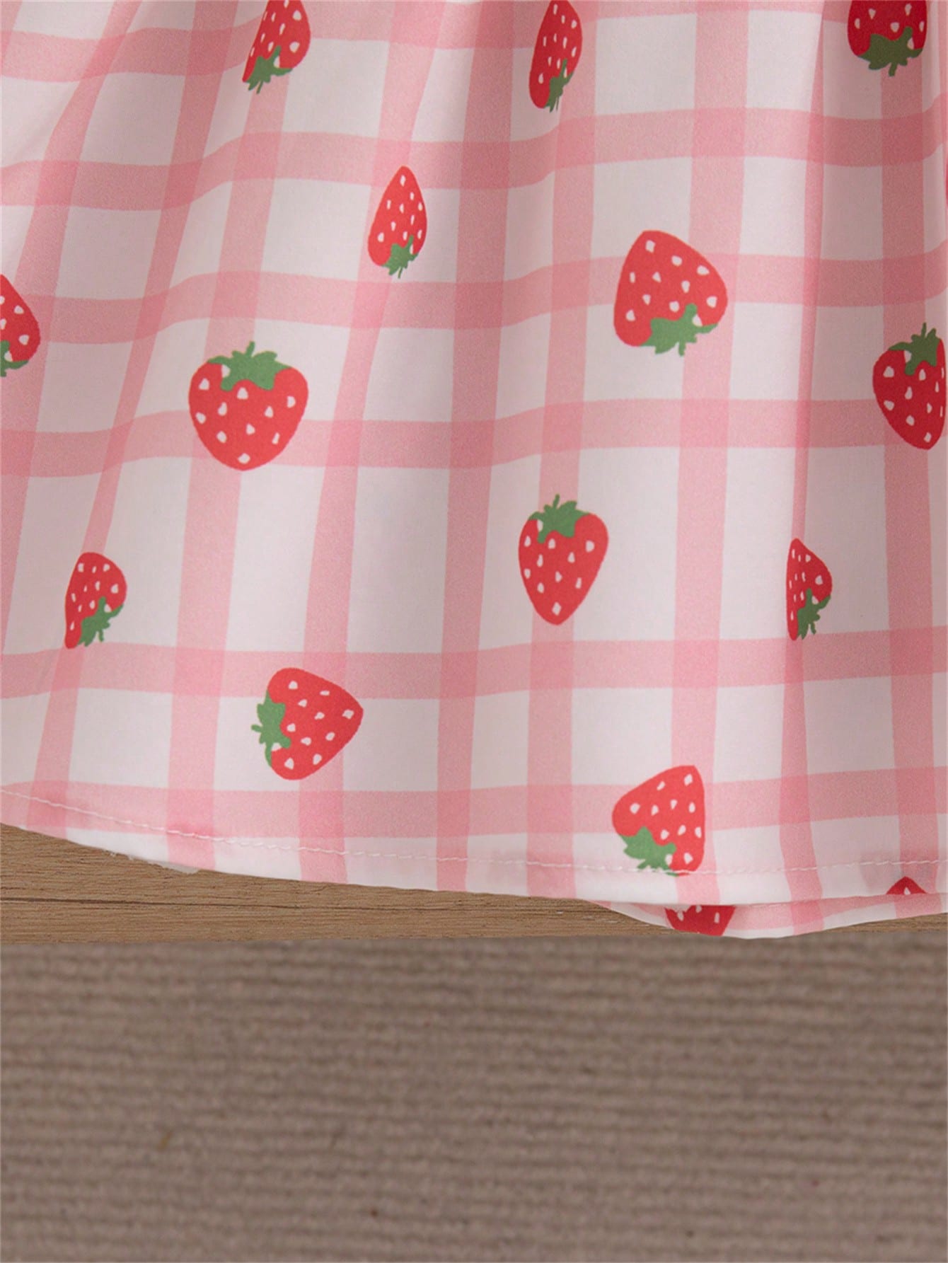 Autumn/Winter Sweet Princess Style Strawberry Bow Patchwork Long Sleeve Dress For Baby Girls