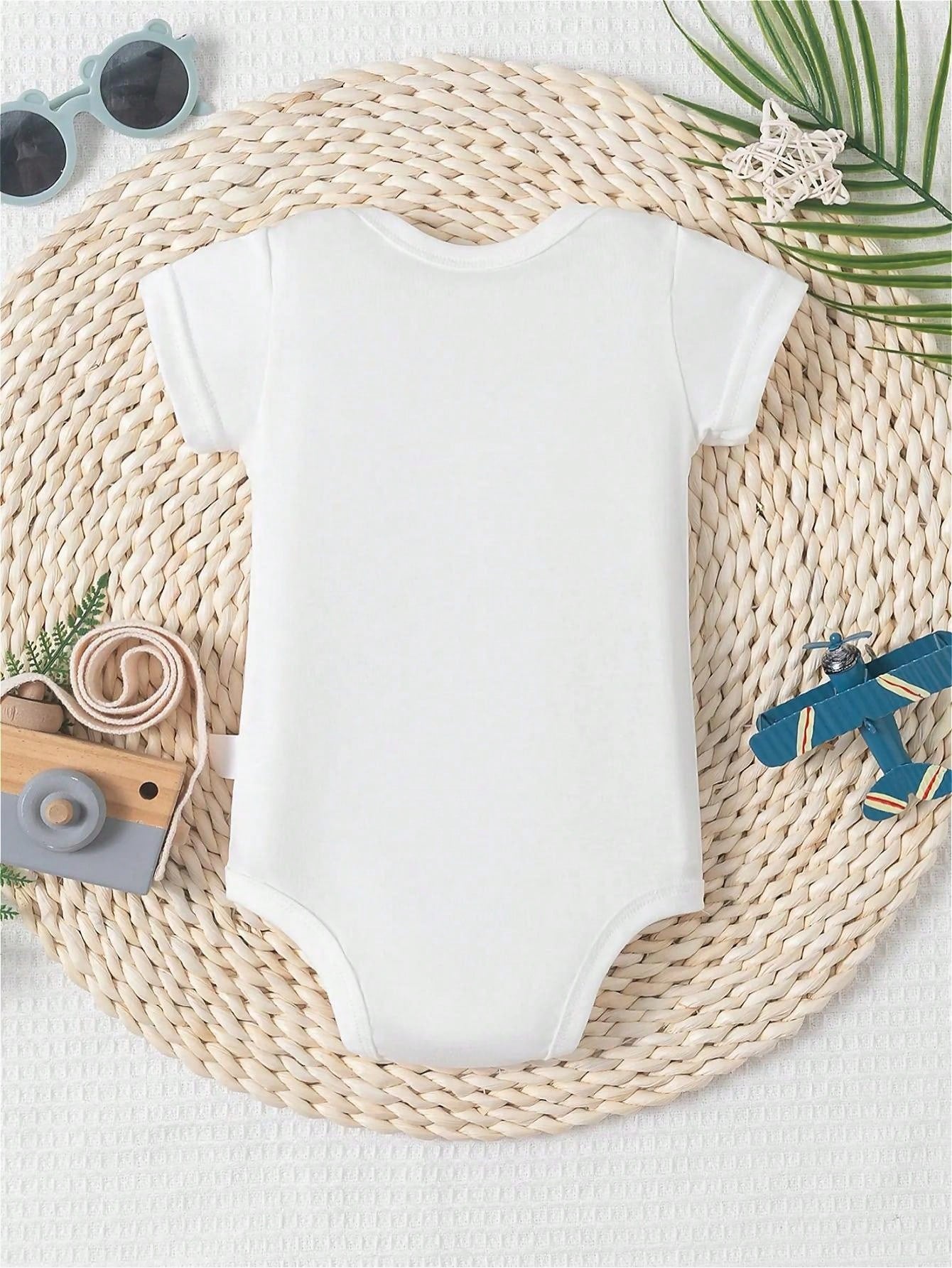 AYJK7 MY 1ST Christmas Hat Print Funny Newborn Clothes 100% Cotton Triangle Jumpsuit, Casual Comfortable Short Sleeve Baby Romper