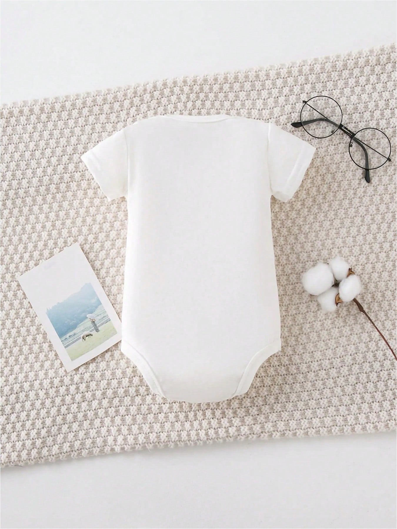 AYJK7 MY AUNT IS DEFINITELY COOLER THAN MY DAD Print Funny Newborn Boys Clothes 100% Cotton Casual Comfortable Short Sleeve Baby Romper