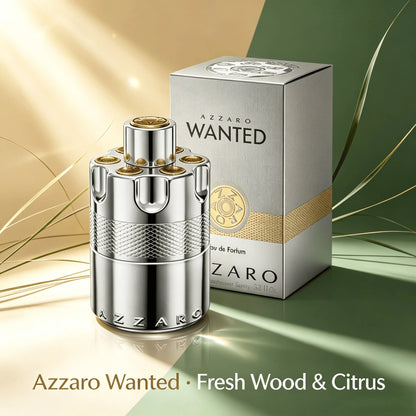 Azzaro The Most Wanted Eau De Parfum Intense- Woody & Seductive Mens Cologne- Fougère, Ambery & Spicy Fragrance For Date Night- Lasting Wear- Luxury Perfumes For Men Long Lasting Fragrance, Gentle