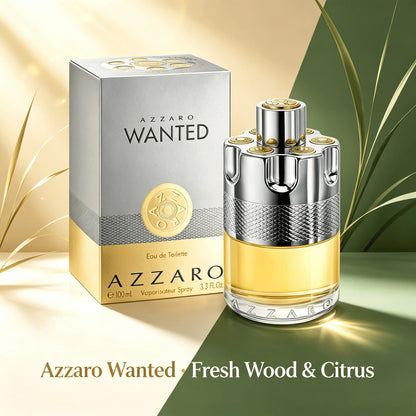 Azzaro The Most Wanted Eau De Parfum Intense- Woody & Seductive Mens Cologne- Fougère, Ambery & Spicy Fragrance For Date Night- Lasting Wear- Luxury Perfumes For Men Long Lasting Fragrance, Gentle