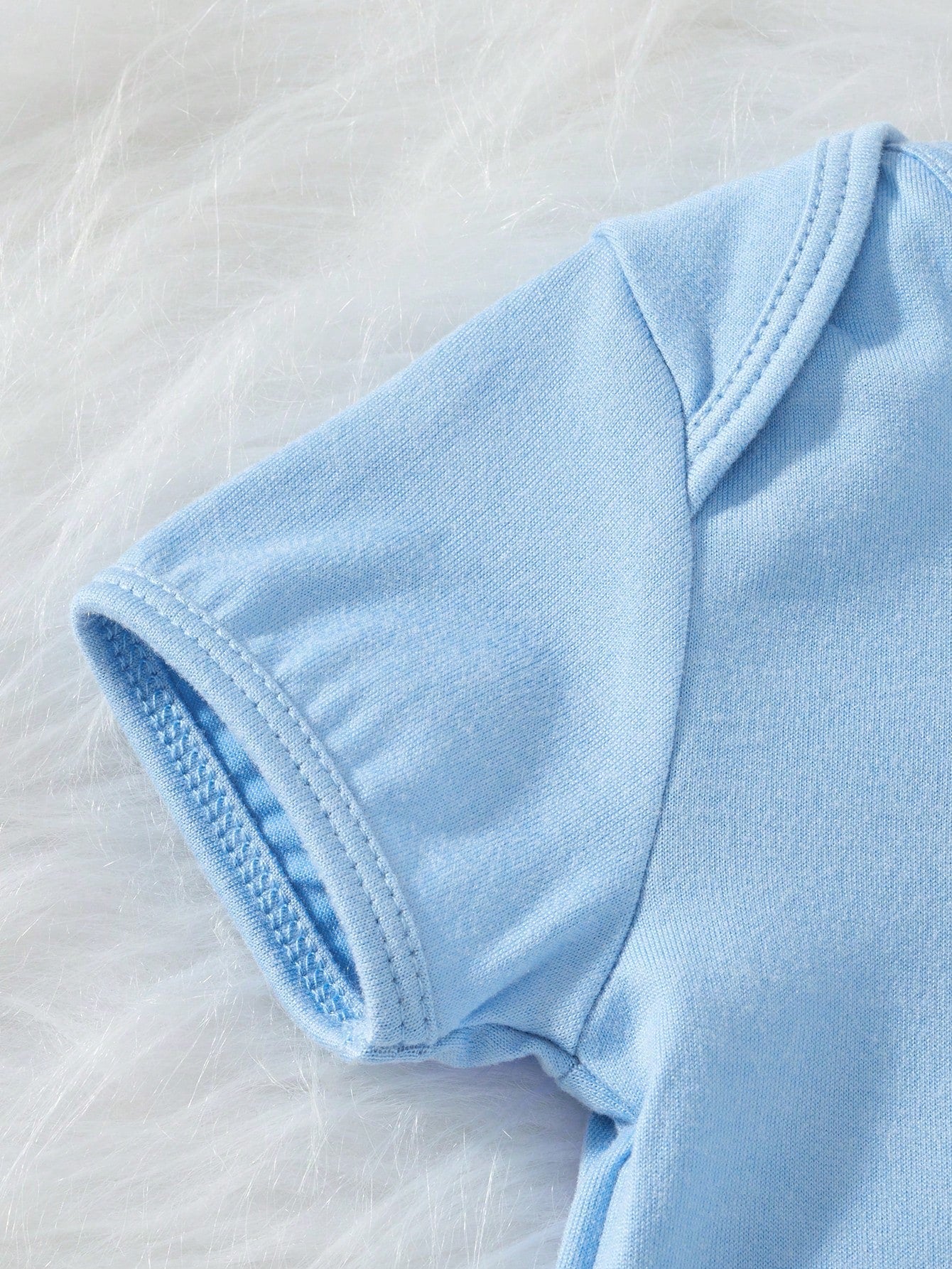 Baby Boy Casual Slogan Print Short Sleeve Bodysuit