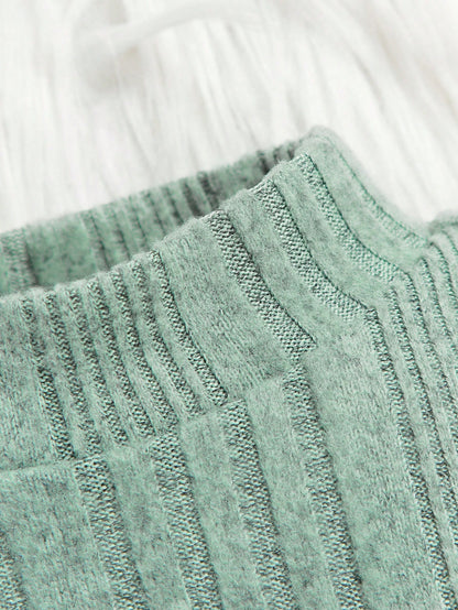 Baby Boy/Girl Casual Knitted Letter Patched Top