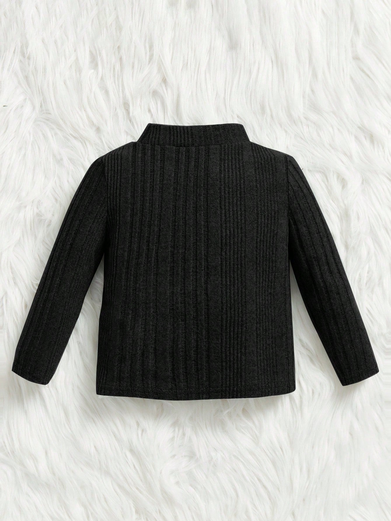 Baby Boy/Girl Casual Knitted Letter Patched Top