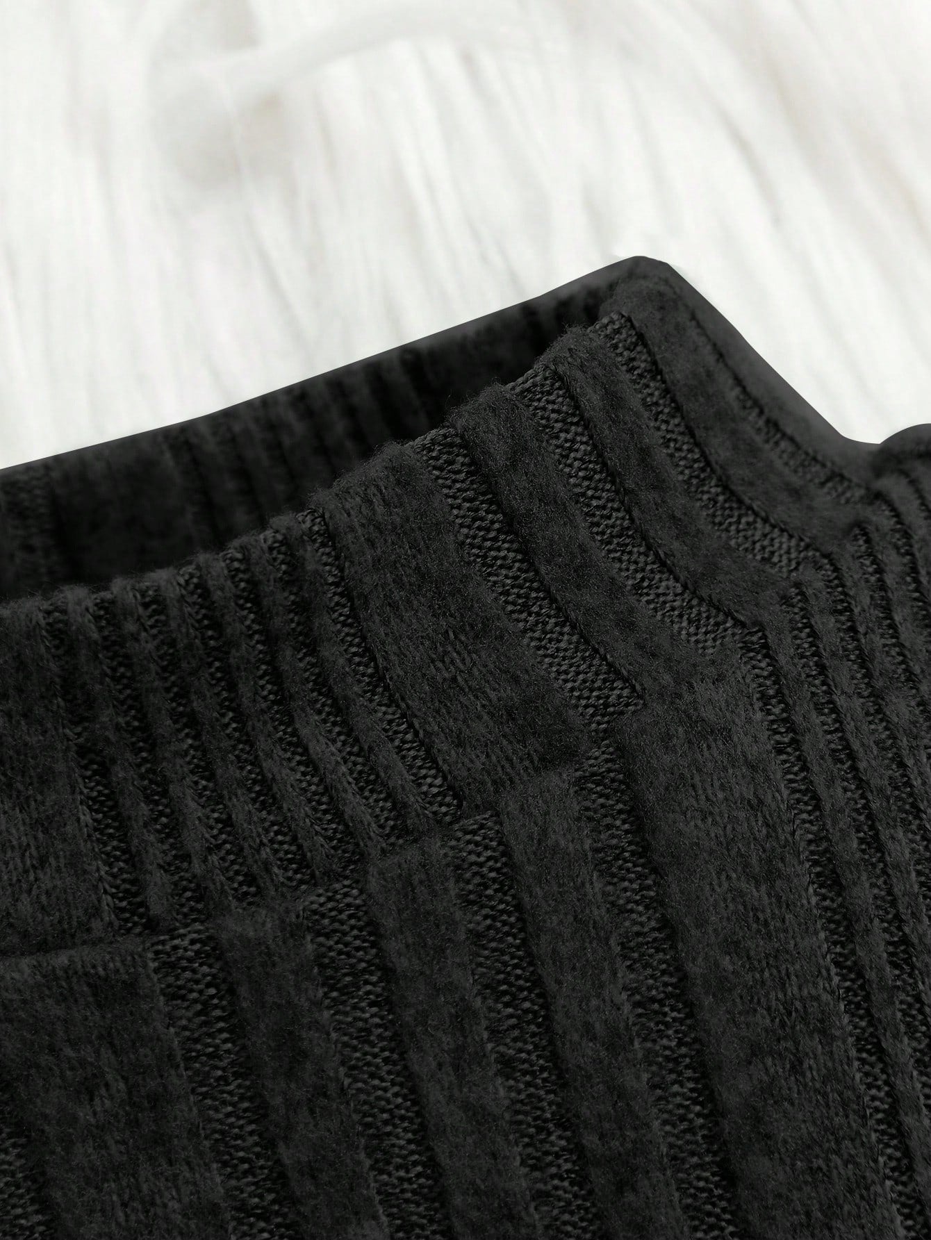 Baby Boy/Girl Casual Knitted Letter Patched Top