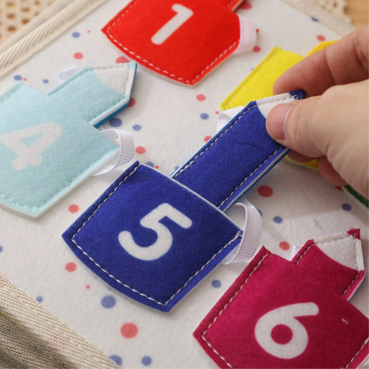 Baby Early Education Tiger Cloth Book Toy, Color Identification, Shape Recognition, Parent-Child Interactive Toy, Perfect Gift For Baby