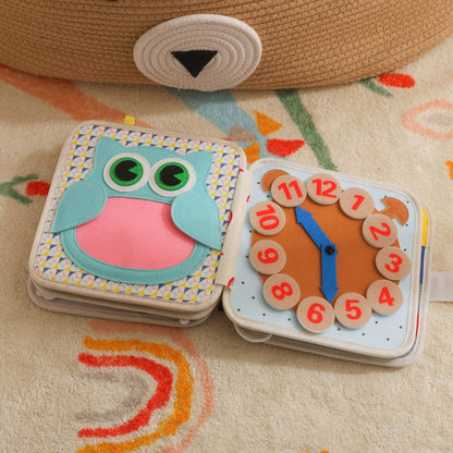 Baby Early Education Tiger Cloth Book Toy, Color Identification, Shape Recognition, Parent-Child Interactive Toy, Perfect Gift For Baby