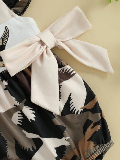 Baby Girl Camo Romper Hunting Outfit Sleeveless Ruffle Romper Bodysuit Infant One Piece Summer Clothes, Baby Girl Camo Romper, Baby Girl Hunting Clothes, Camo Romper Baby, Baby Girl Summer Romper, Bab