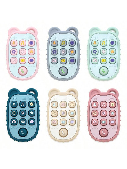 Baby Silicone Teether Toy, Realistic Teething Chew Toy For Infants