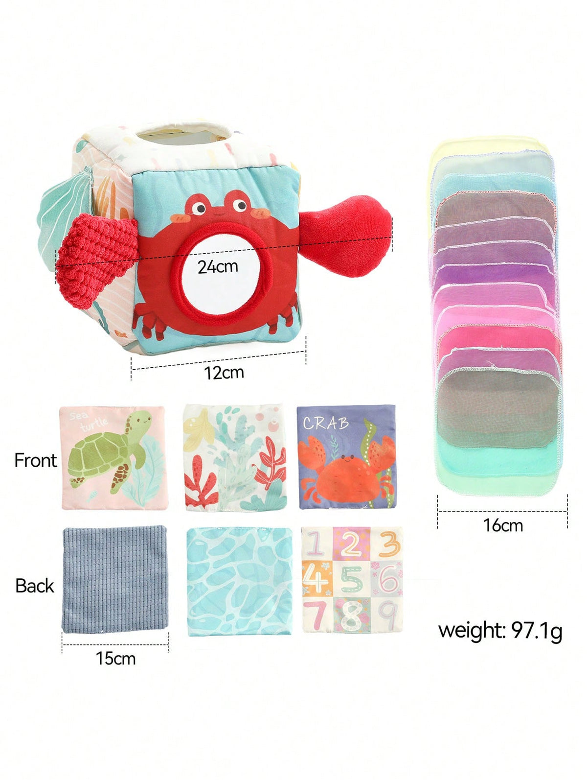 Baby Tissue Box Toys, Soft Plush Toys, Animal Shaped Cloth Book Children's Toys- Suitable For Boys And Girls' Toys, Montessori Toys- The Best Choic