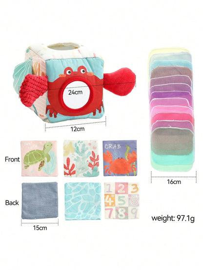 Baby Tissue Box Toys, Soft Plush Toys, Animal Shaped Cloth Book Children's Toys- Suitable For Boys And Girls' Toys, Montessori Toys- The Best Choic