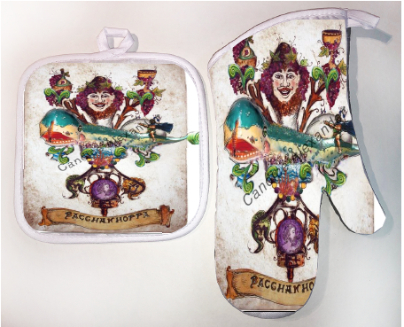 Pot Holder & Oven Mitt Set