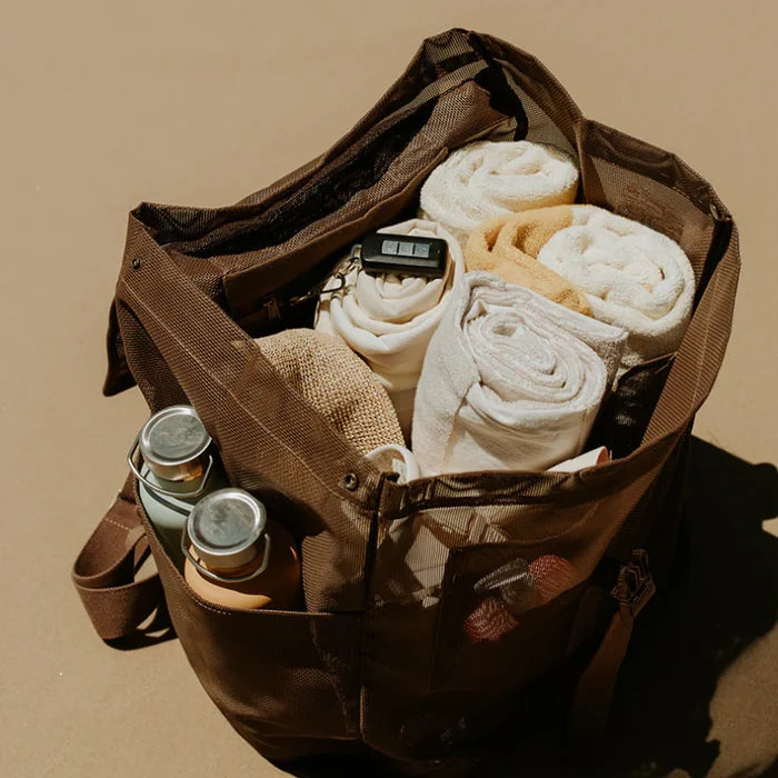 Beach Hauler™ Mesh Backpack - Expresso