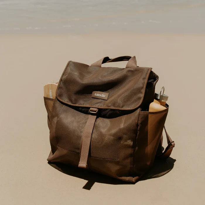 Beach Hauler™ Mesh Backpack - Expresso