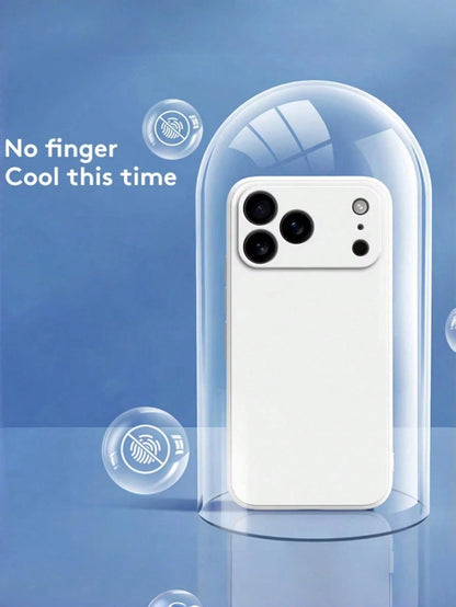 Beige Luxury Soft TPU Phone Case, Skin-Friendly Shock-Absorbing Protective Cover, Full Camera Protection, Compatible With IPhone 17 Pro Max 16 Pro 15 Plus 14 13 12 11 XR XS Max X XS, Soft Anti-Drop Ba