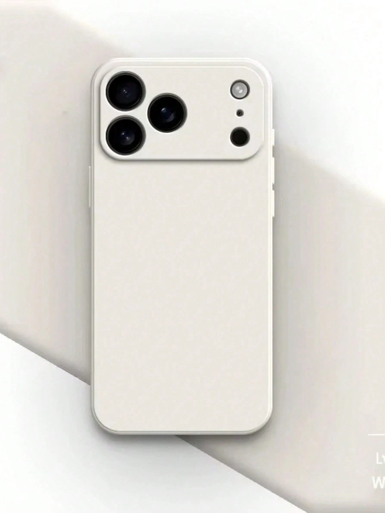 Beige Luxury Soft TPU Phone Case, Skin-Friendly Shock-Absorbing Protective Cover, Full Camera Protection, Compatible With IPhone 17 Pro Max 16 Pro 15 Plus 14 13 12 11 XR XS Max X XS, Soft Anti-Drop Ba