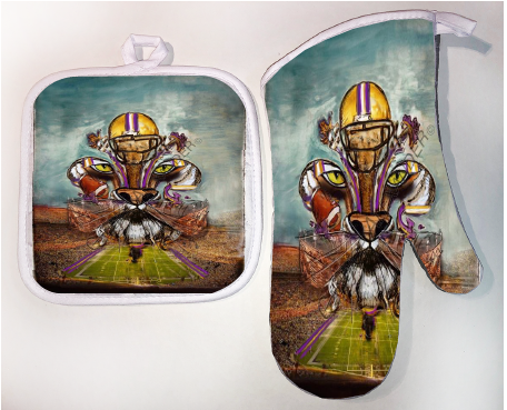 Pot Holder & Oven Mitt Set