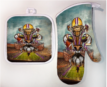 Pot Holder & Oven Mitt Set