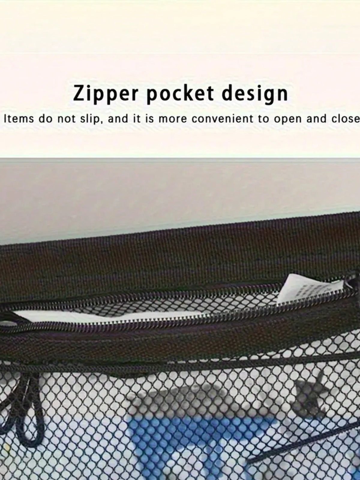 Black Car Ceiling Cargo Net, Reinforced Load-Bearing & Non-Sagging Dual-Layer Mesh Car Roof Storage Organizer, Car Ceiling Cargo Net, Car Roof Storage Organizer For Long-Distance Travel & Camping, Int