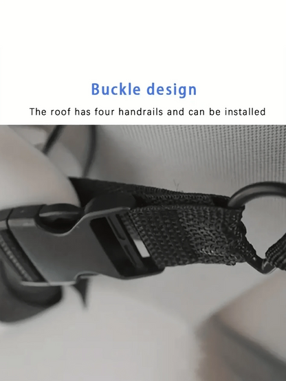 Black Car Ceiling Cargo Net, Reinforced Load-Bearing & Non-Sagging Dual-Layer Mesh Car Roof Storage Organizer, Car Ceiling Cargo Net, Car Roof Storage Organizer For Long-Distance Travel & Camping, Int