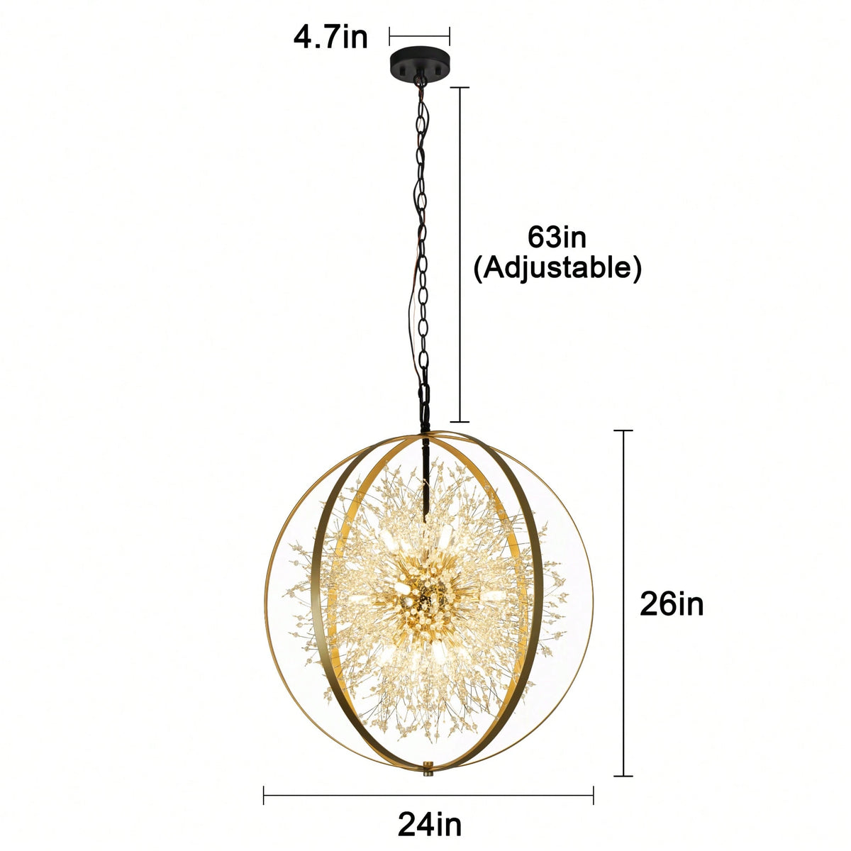 Black Farmhouse Chandelier Modern Crystal Chandeliers Ceiling Hanging Light Fixture For Dining Room Kitchen Island Modern Chandelier Light For Living Room Hallway Stairway Lighting Fixture