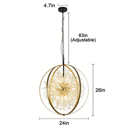 Black Farmhouse Chandelier Modern Crystal Chandeliers Ceiling Hanging Light Fixture For Dining Room Kitchen Island Modern Chandelier Light For Living Room Hallway Stairway Lighting Fixture