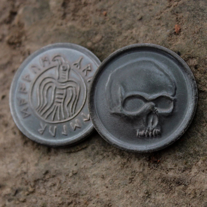 Black Skull of Crom Coin
