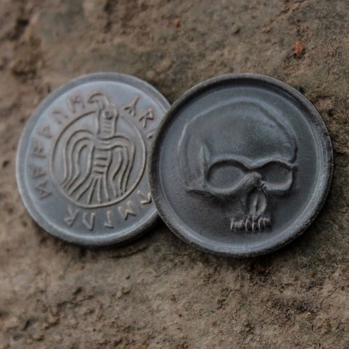 Black Skull of Crom Coin