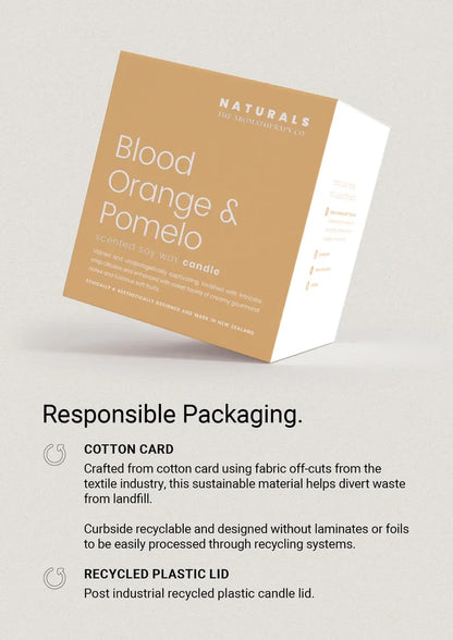 Blood Orange & Pomelo Scented Candle