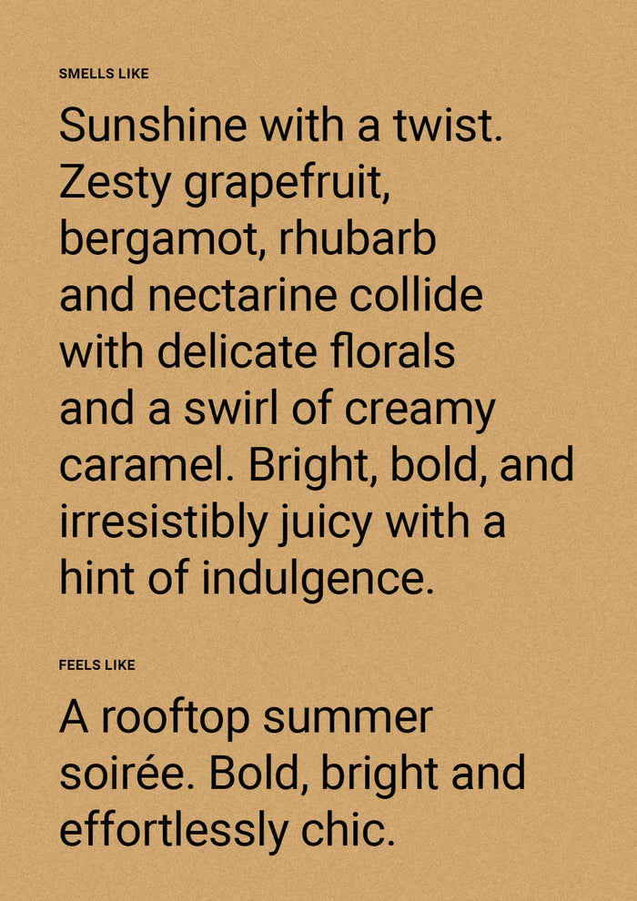 Blood Orange & Pomelo Scented Candle
