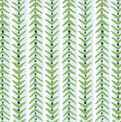 Blue Green Geometric Pillow Cover- Coastal Designer Throw Pillow Cover,Simple Vertical Stripe Square Decor Pillow Cover