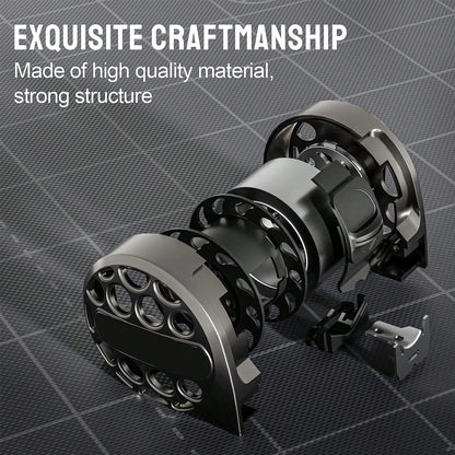 BOBOMAO 25FT Stainless Steel Retractable Tape Measure Washable And Anti-Fall Measure Ruler, High-Definition Scale (Inch) Manual Lock Measuring Tape
