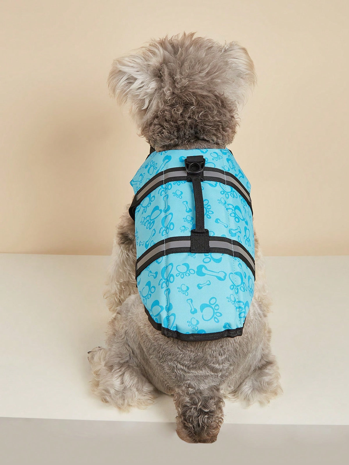 BONAPET Summer Pet High Buoyancy Adjustable Life Jacket, Cat & Dog Swimwear