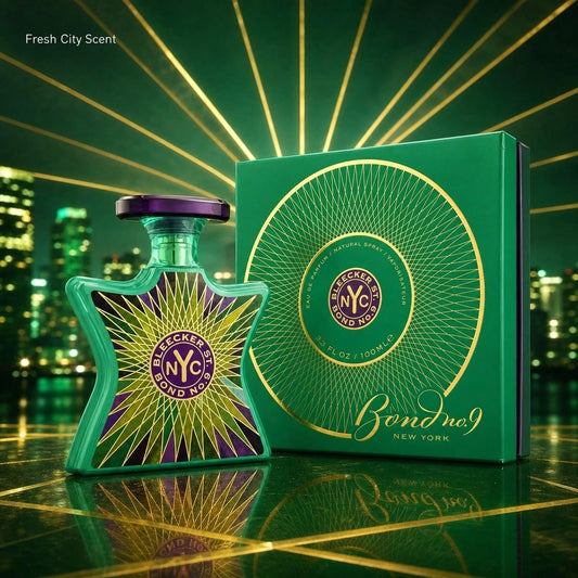 Bond N O9. Bleecker Street 100ml/3.4oz Eau De Parfum Spray, Long Lasting Perfume Cologne, Fruity Citrus Scent For Daily Wear, Evening, Travel And Gift