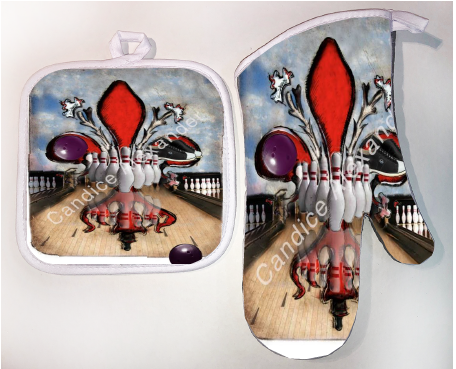 Pot Holder & Oven Mitt Set