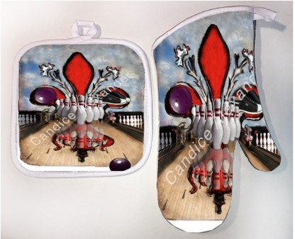 Pot Holder & Oven Mitt Set