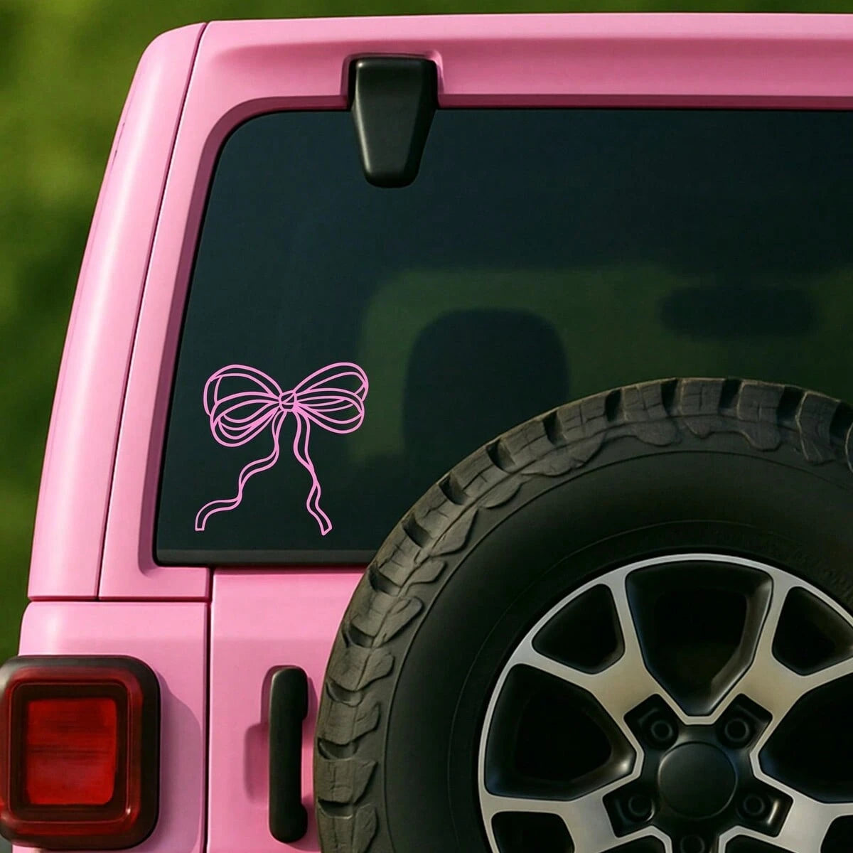 Bows Printed Stickers, Cute Car Stickers, Bows Stickers, Girl Style Stickers, Fashionable Car Stickers, Academic Style Car Stickers, Aesthetic Stickers.