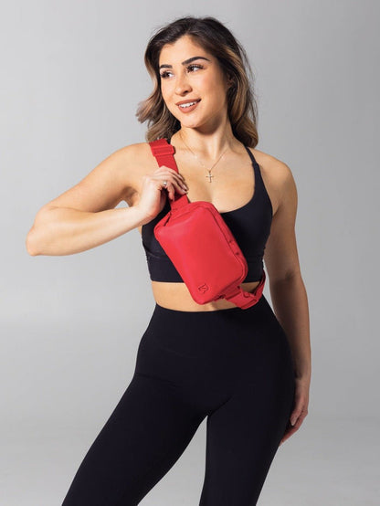 Breakthrough Belt Bag - Lipstick Red