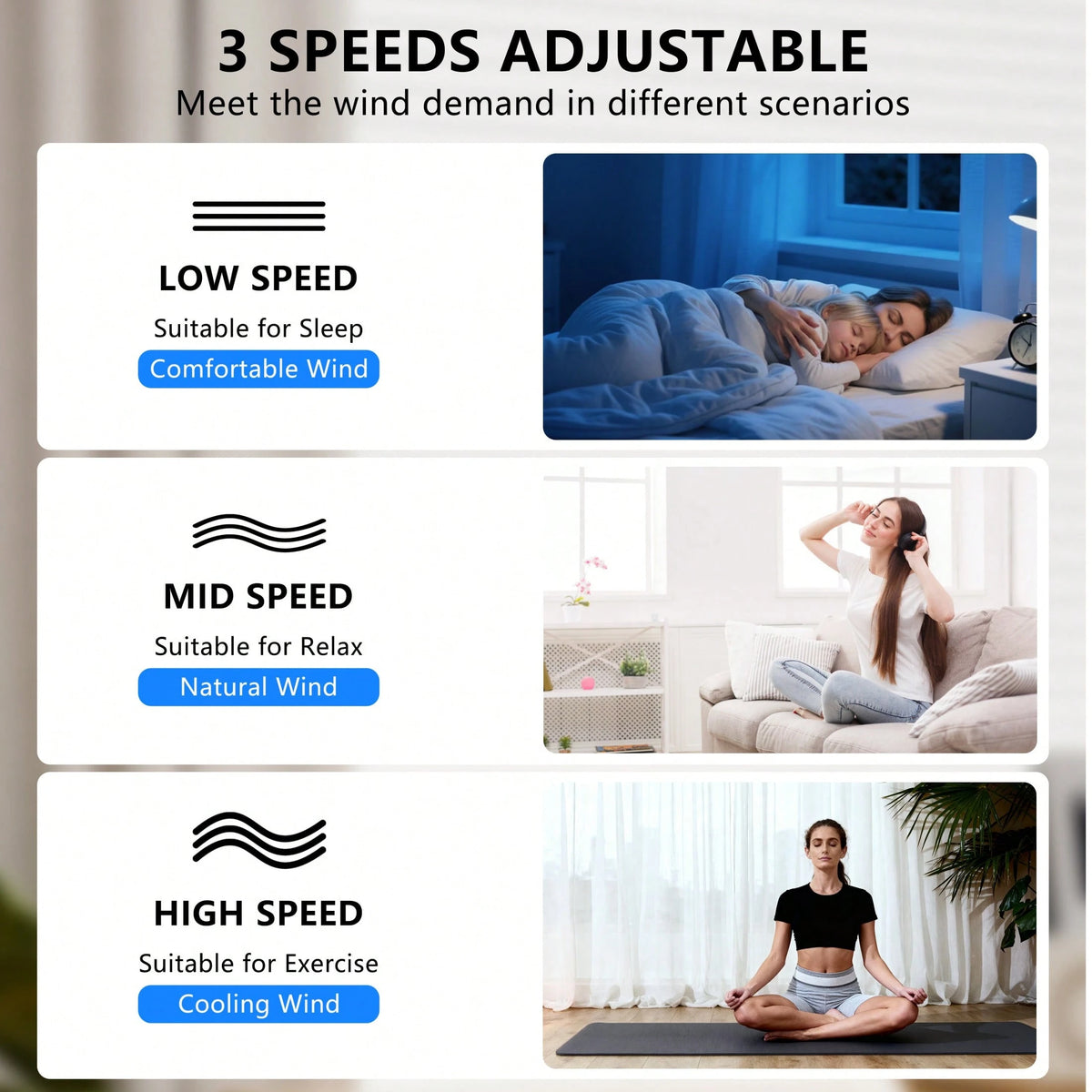 Breeze Socket Fan Light With Remote, Portable Small Ceiling Fans With Lights Dimmable For Bedroom, Kitchen, Living Room, 20.5" Ceiling Fan With 3000K-6500K/40W, Screws Into E26/E27