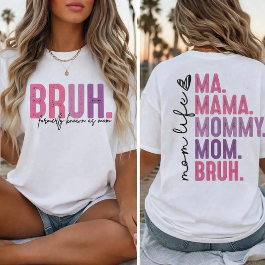 Bruh Formerly Known As Mom Sweatshirt, Mama Mommy Mom Bruh Sweatshirt, Funny Mom Hoodie, Mother's Day Shirt, Mom Era Tshirt, Gift For Mom Oversized