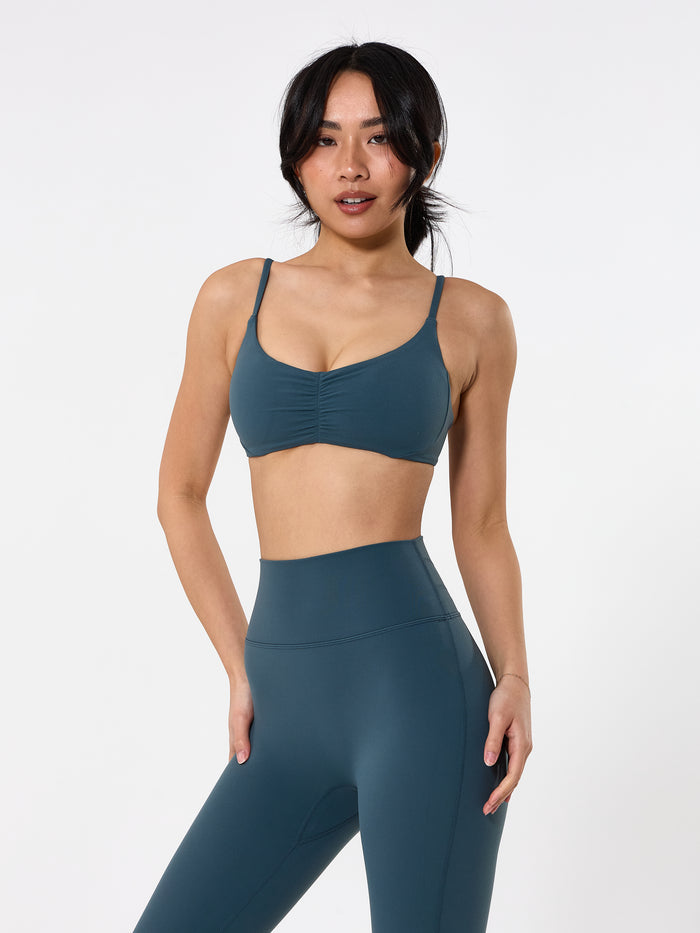 Buttercup Sports Bra - Enchanted Teal