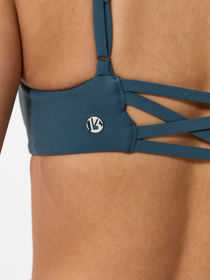 Buttercup Sports Bra - Enchanted Teal
